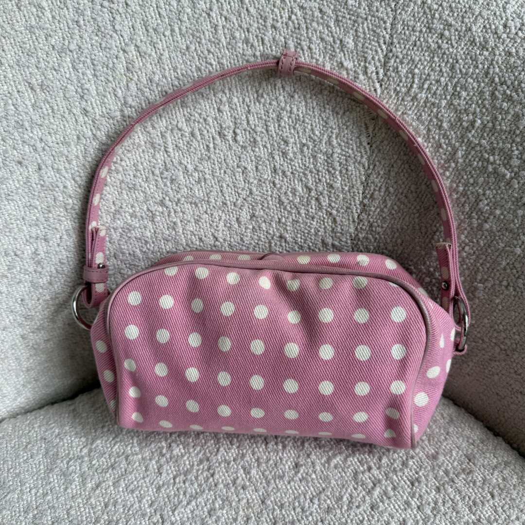 YSL Polka Dot Pink Mini Shoulder Bag