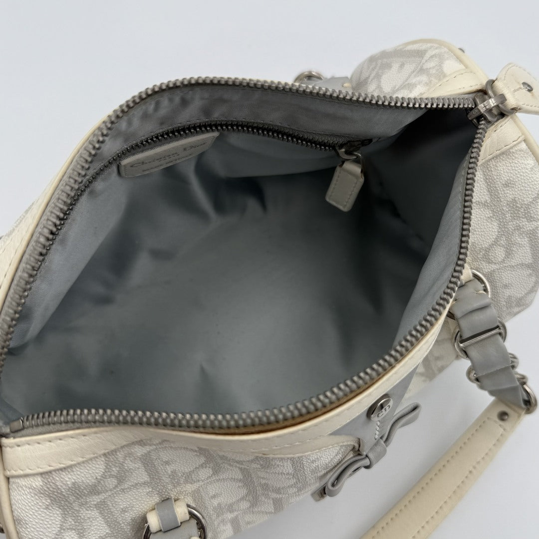 2000s Dior Romantique Trotter White Handbag