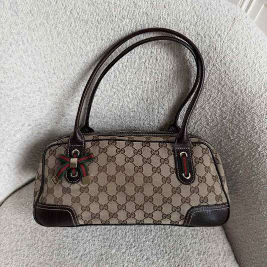 Gucci GG Monogram Princy Brown Shoulder bag