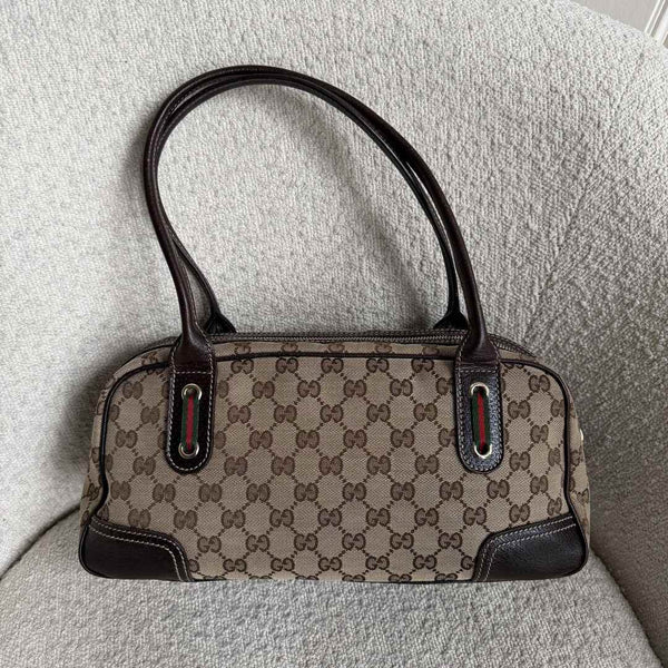 Gucci GG Monogram Princy Brown Shoulder bag