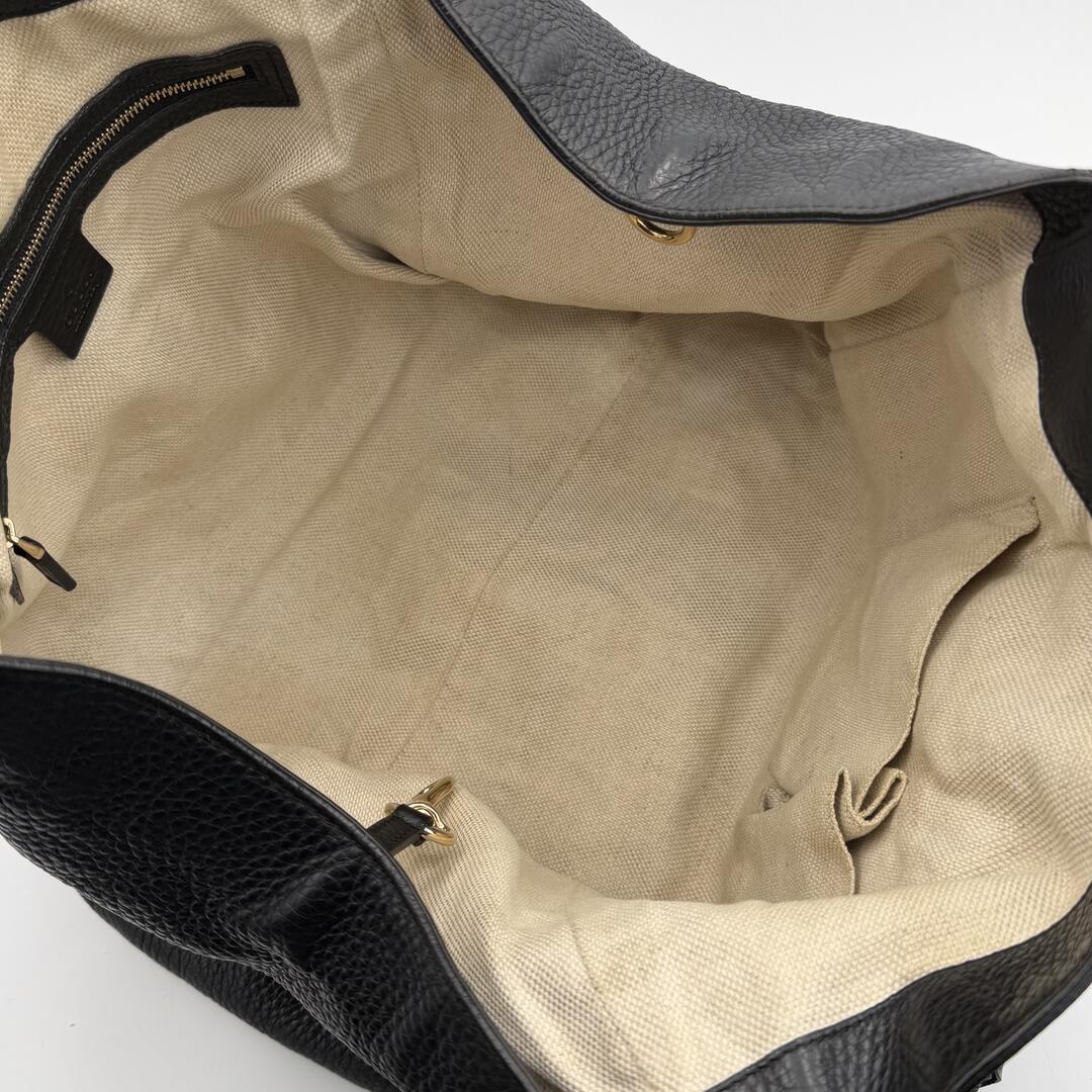 Gucci Soho Leather Black Tote Bag