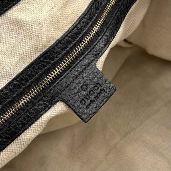 Gucci Soho Leather Black Tote Bag