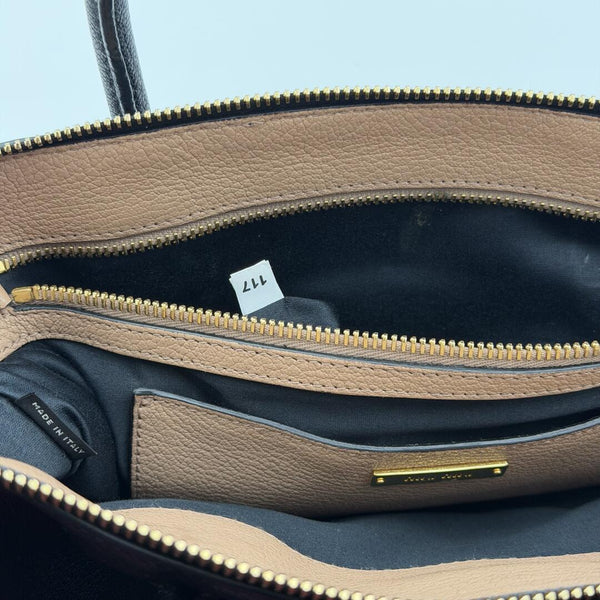 Miu Miu Madras Leather Black Handbag