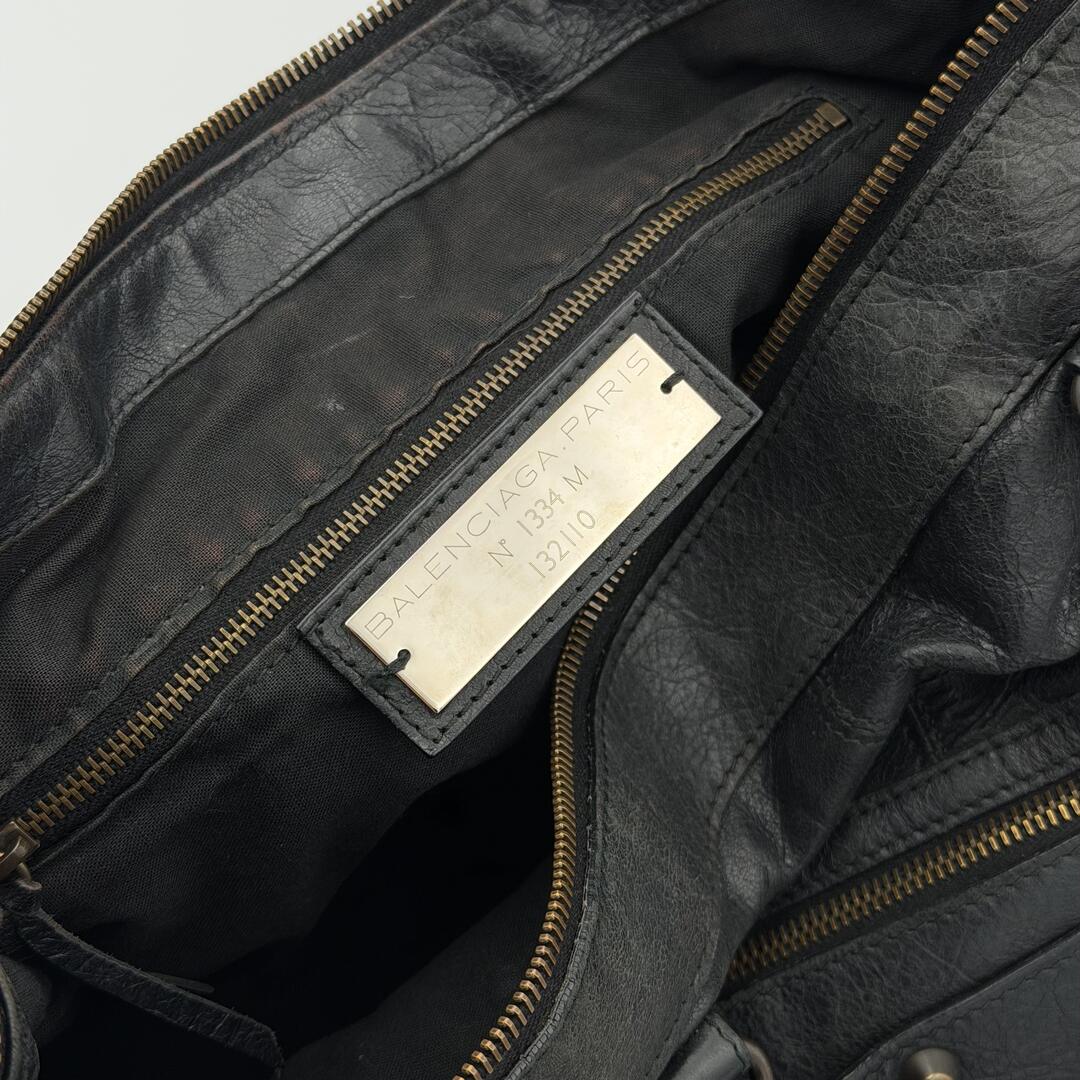 2011 Balenciaga Classic The Work Leather Black Shoulder Bag