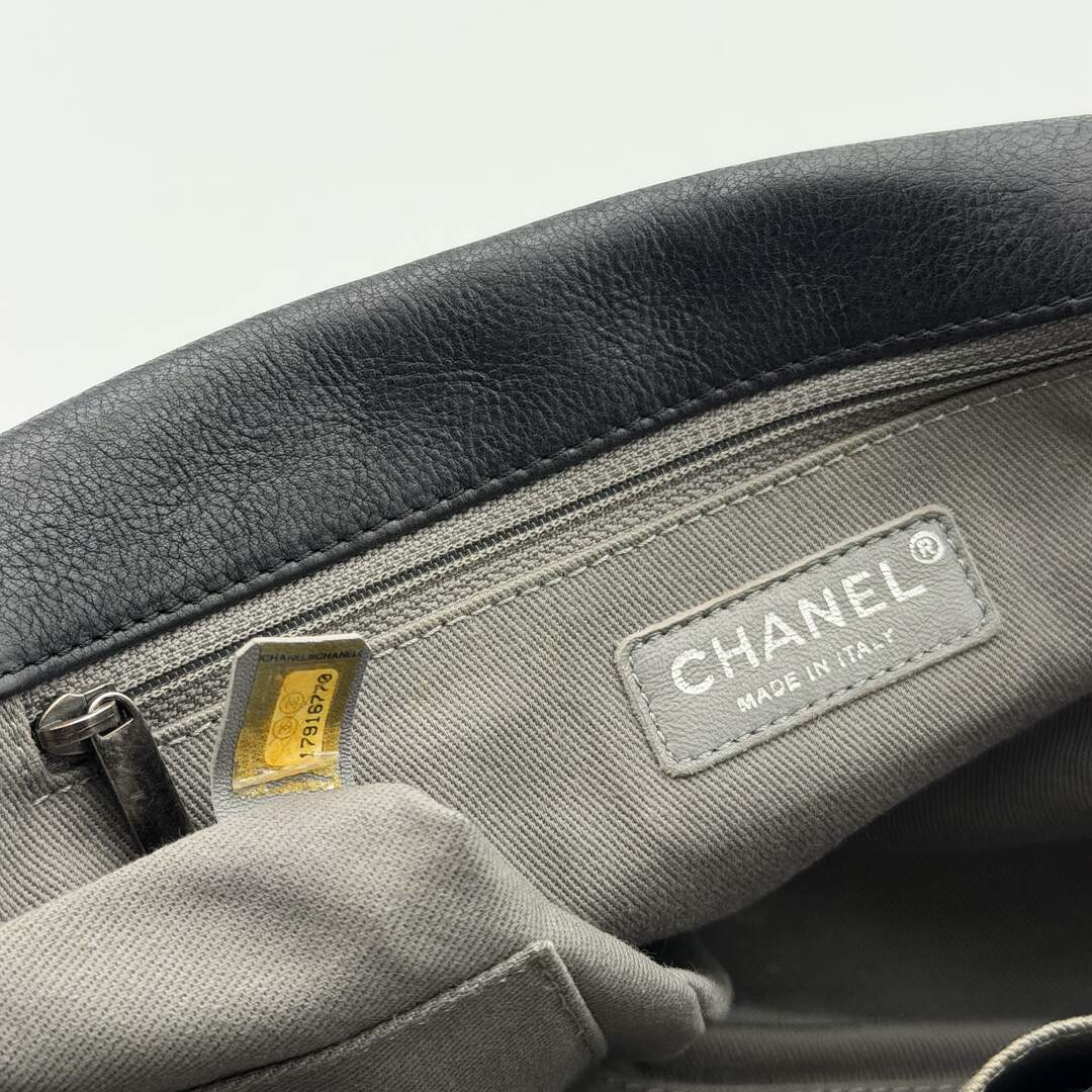 2013 Chanel CC Matelasse Wild Stitch Chain Black Shoulder Bag