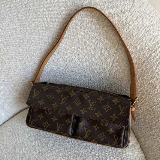2004 Louis Vuitton Viva Cite MM Monogram Shoulder Bag
