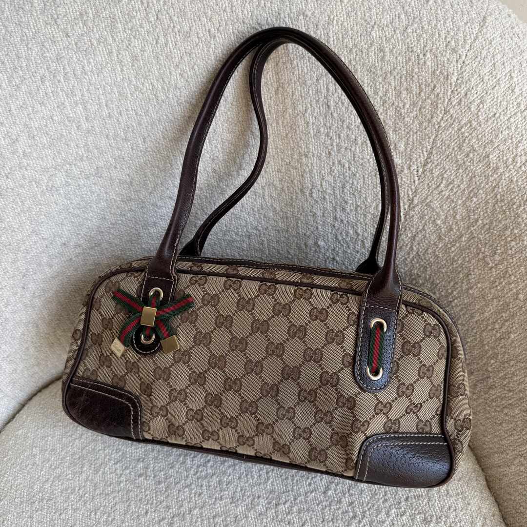 Gucci GG Monogram Princy Brown Shoulder bag