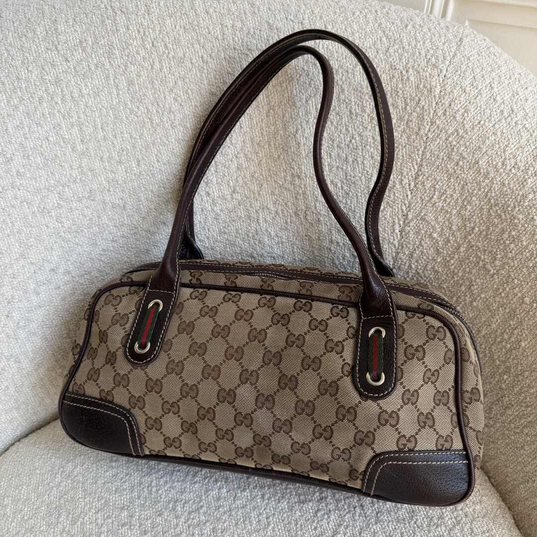Gucci GG Monogram Princy Brown Shoulder bag