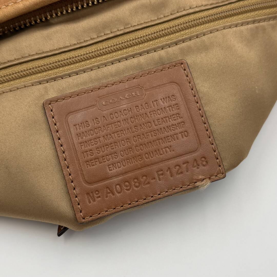 Coach Signature CC Denim Shoulder Bag