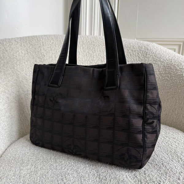 2004 Chanel CC Travel Line Black Mini Tote Bag