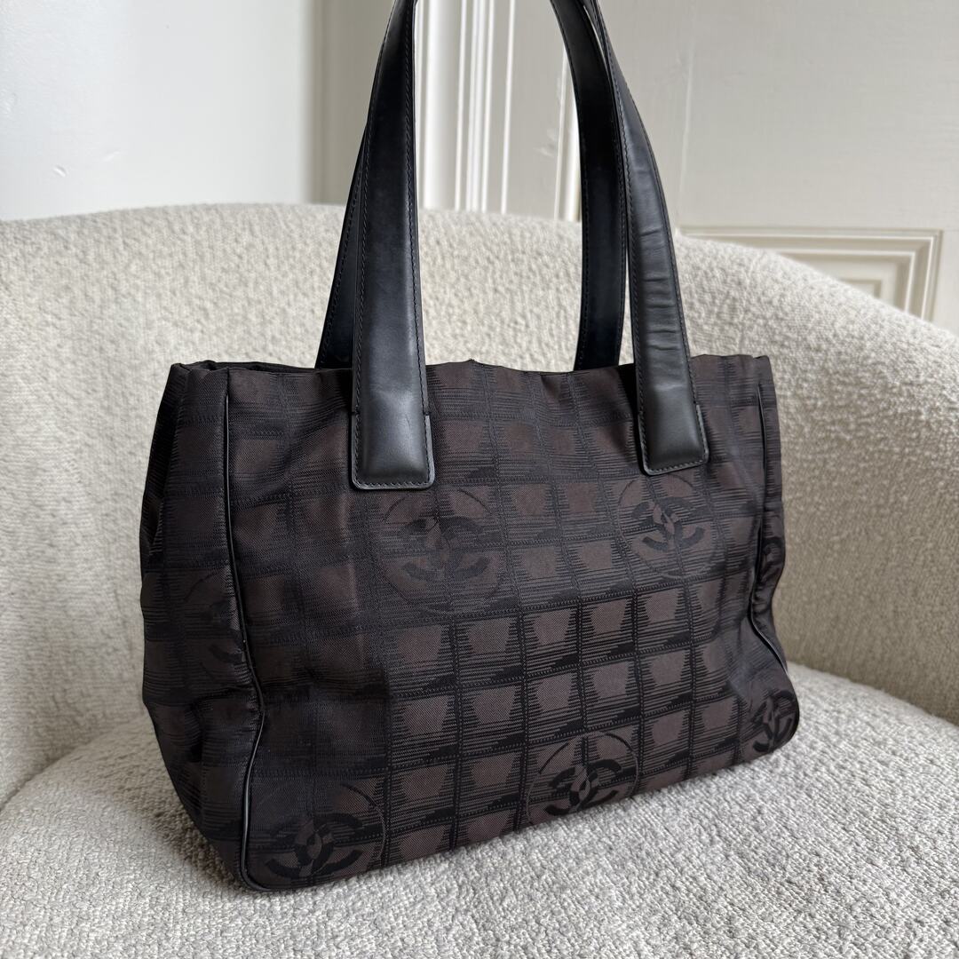 2004 Chanel CC Travel Line Black Mini Tote Bag