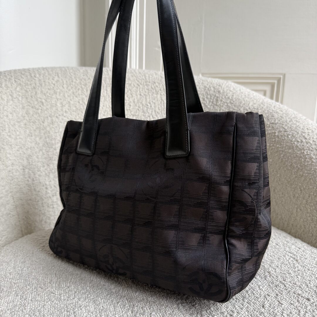 2004 Chanel CC Travel Line Black Mini Tote Bag