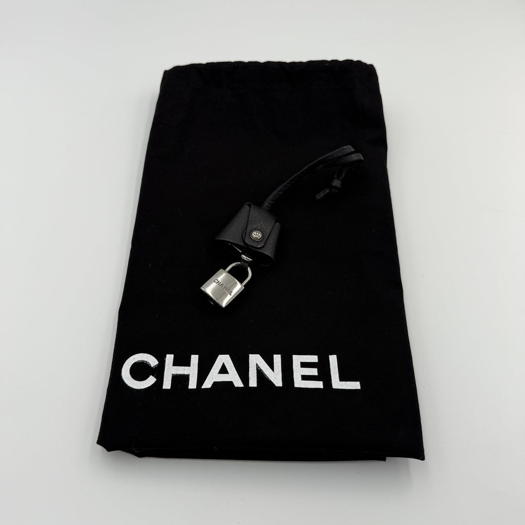 2006 Chanel Lux Ligne Bowler Black Shoulder Bag