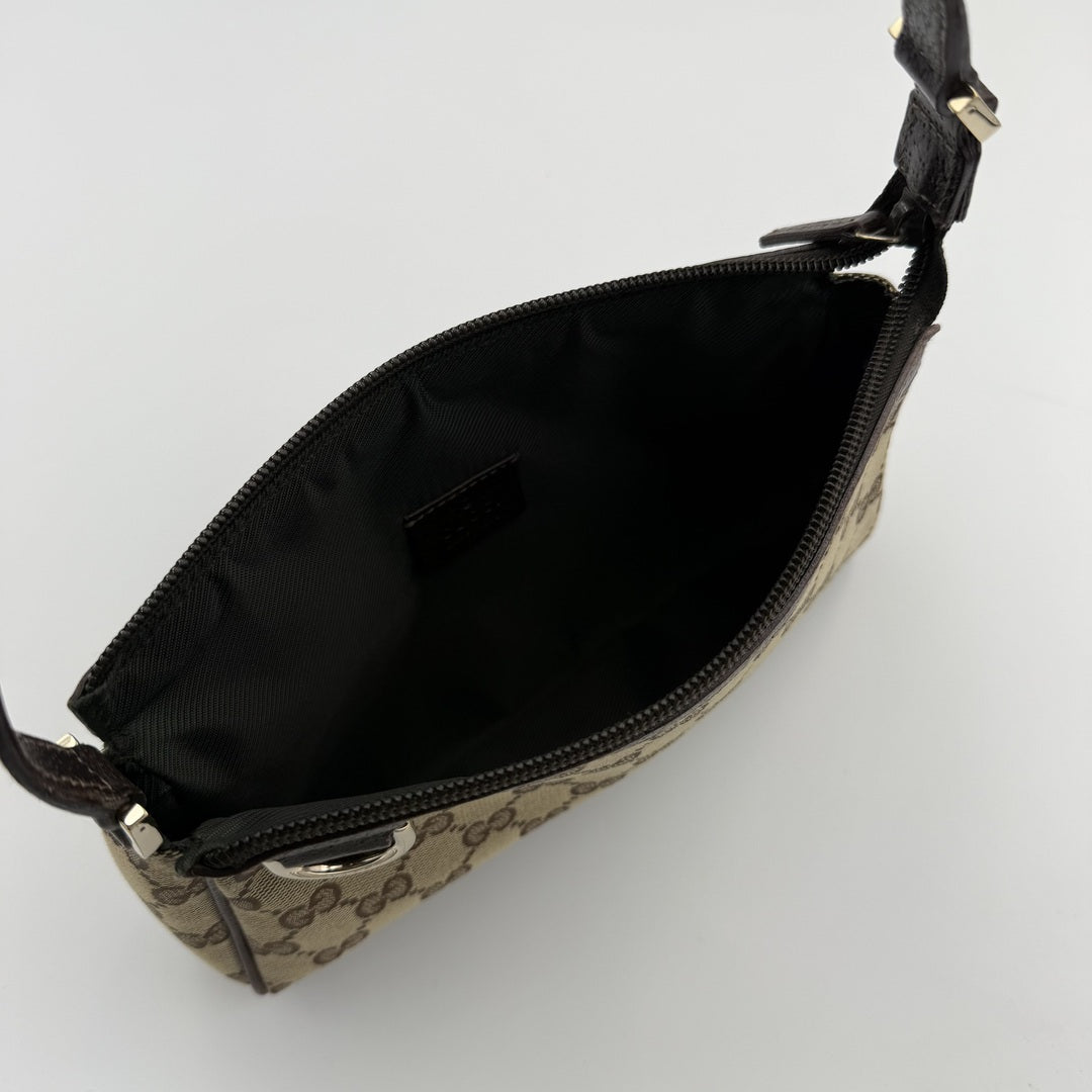 Gucci Mini Abbey D Ring Brown Shoulder Bag