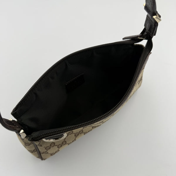 Gucci Mini Abbey D Ring Brown Shoulder Bag