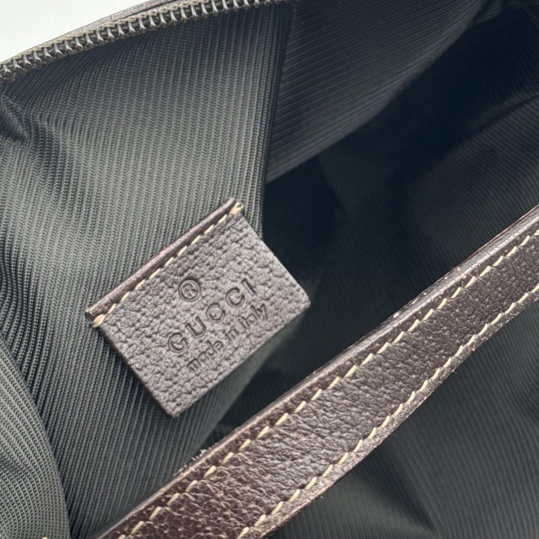 Gucci Mini Abbey D Ring Brown Shoulder Bag