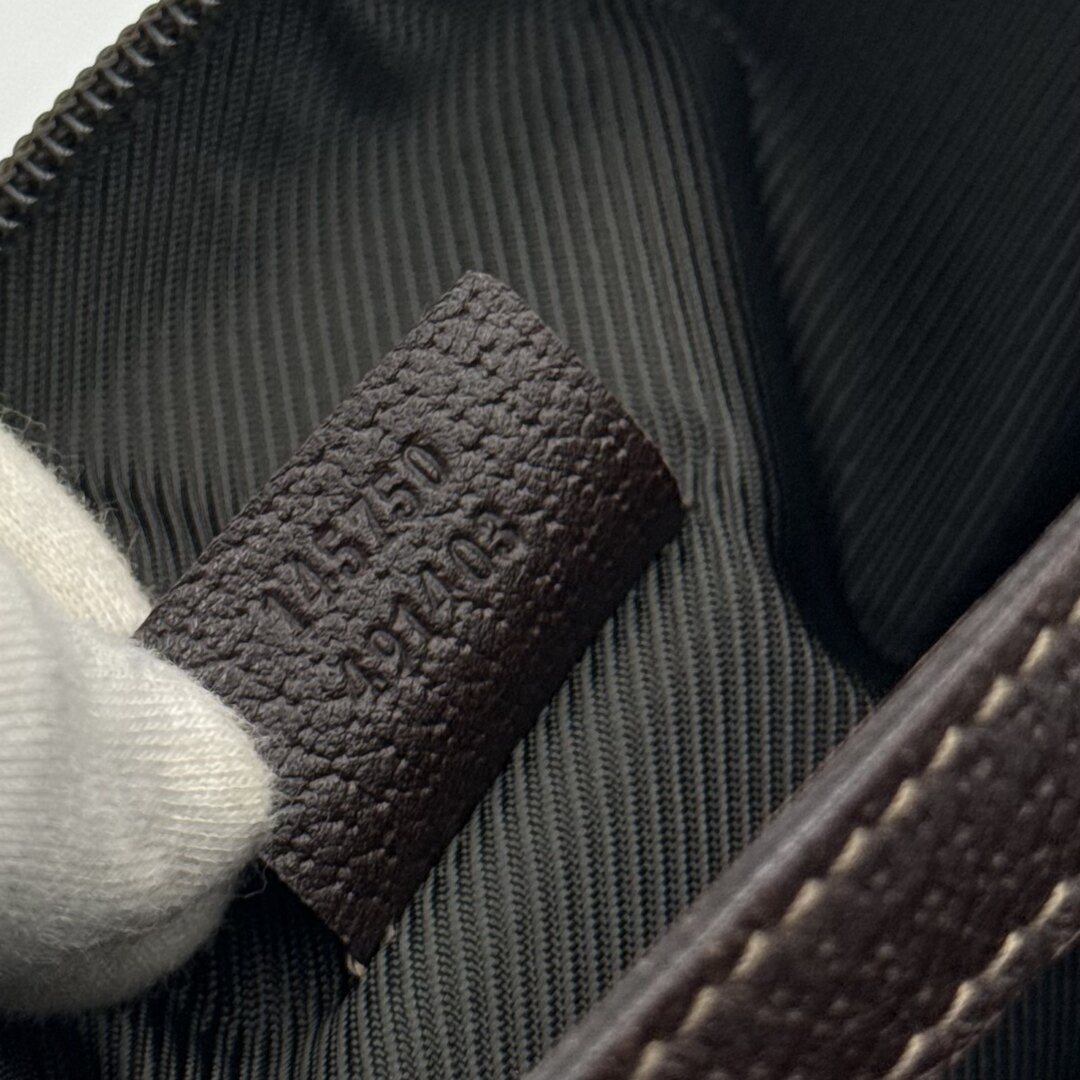 Gucci Mini Abbey D Ring Brown Shoulder Bag