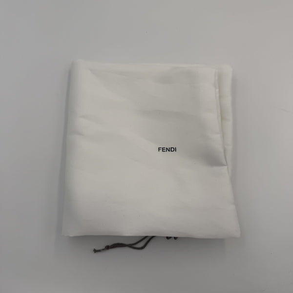Fendi Zucca Canvas Brown Shoulder Bag