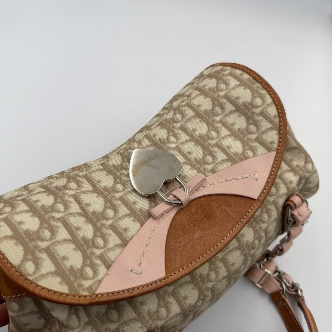 Dior Romantique Trotter Pink Shoulder Bag