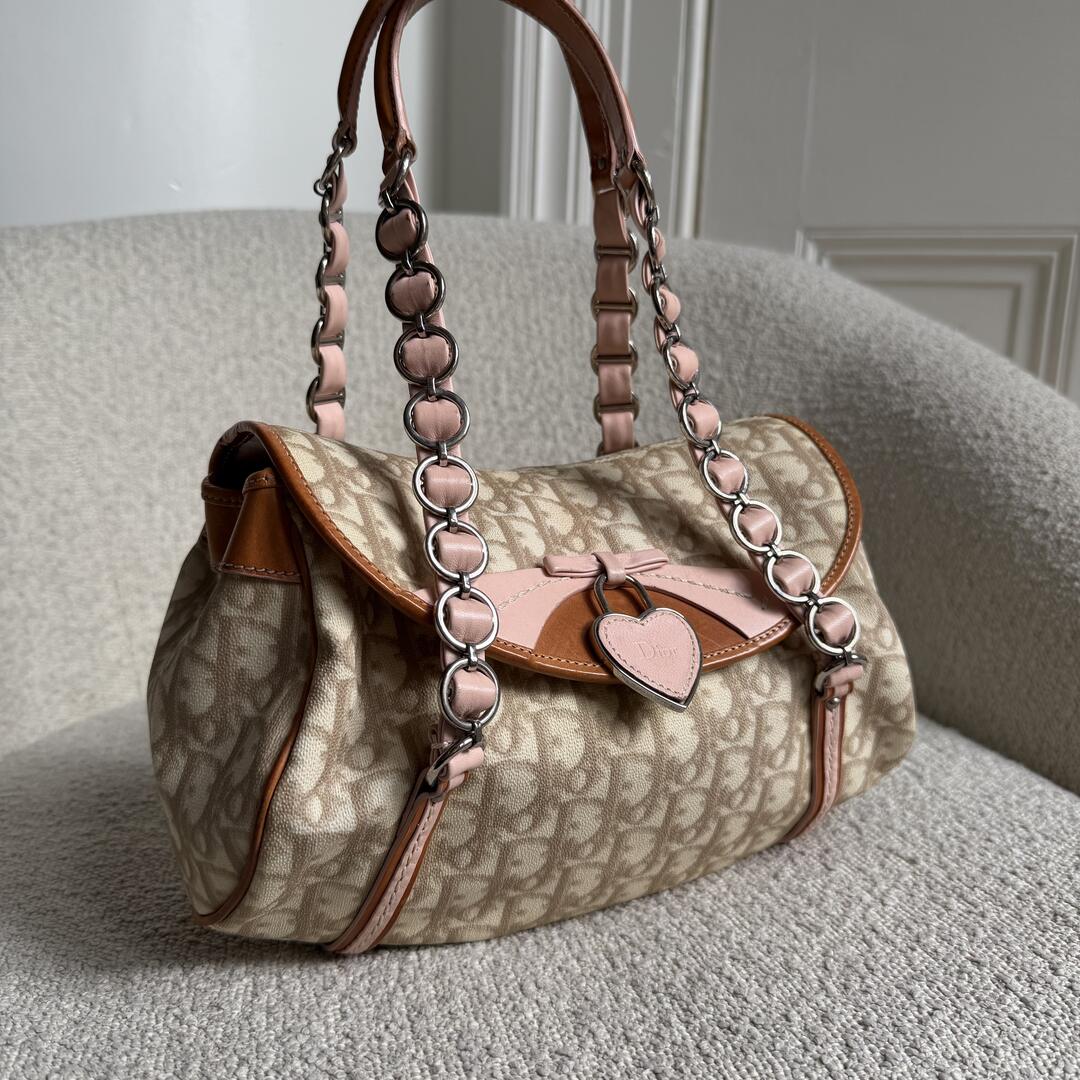 Dior Romantique Trotter Pink Shoulder Bag