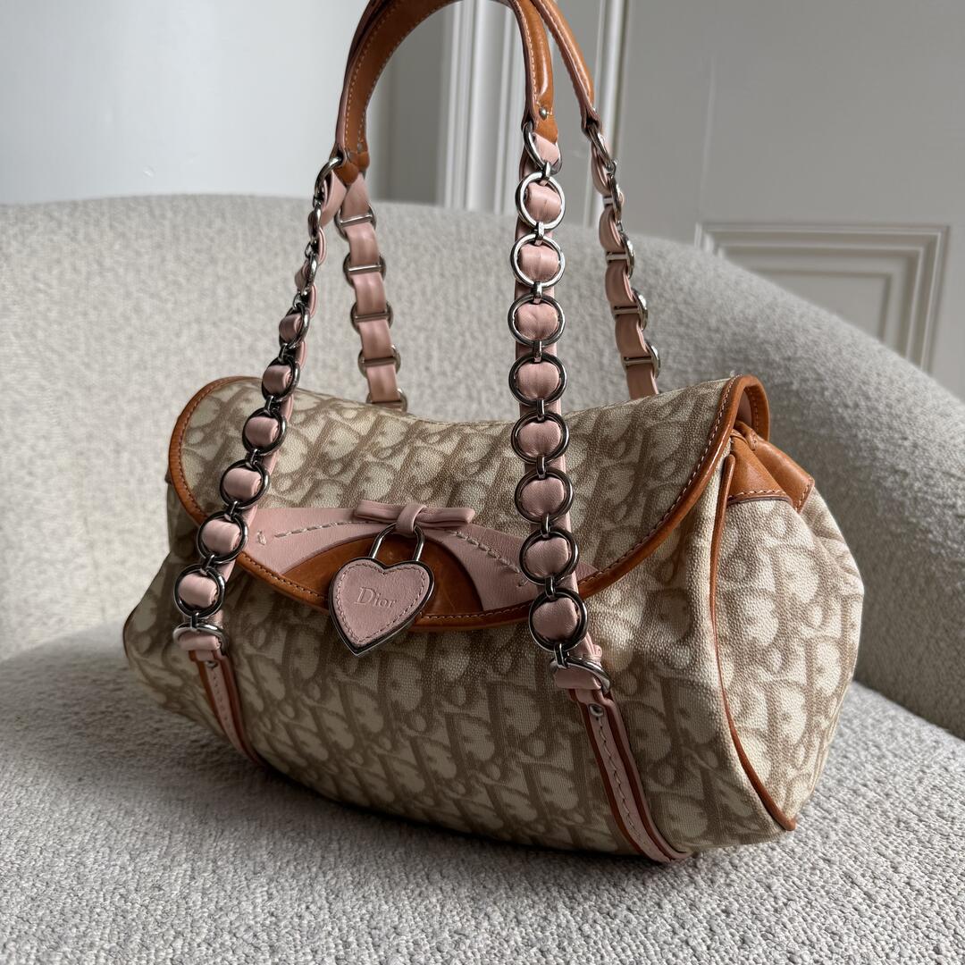 Dior Romantique Trotter Pink Shoulder Bag