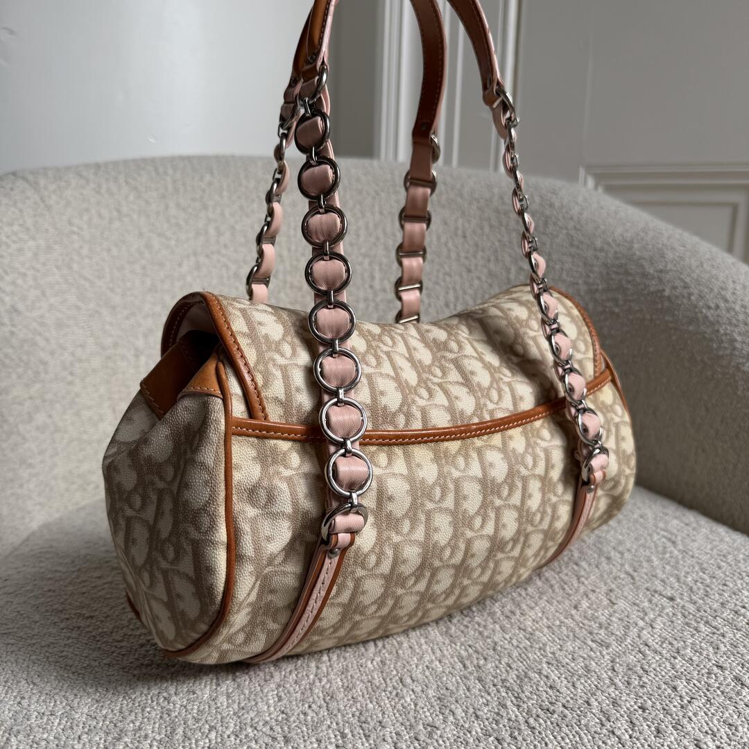 Dior Romantique Trotter Pink Shoulder Bag