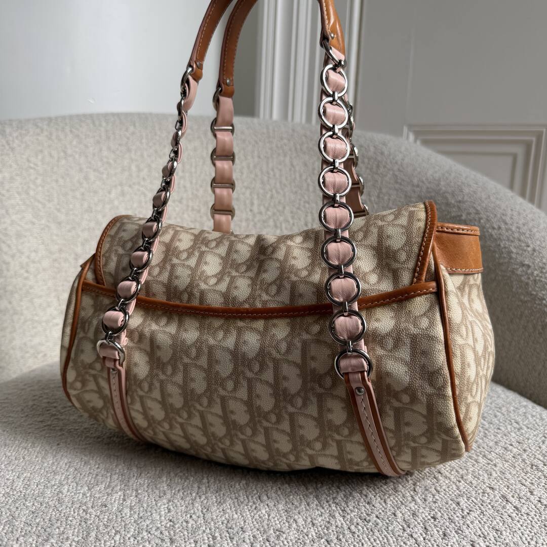 Dior Romantique Trotter Pink Shoulder Bag