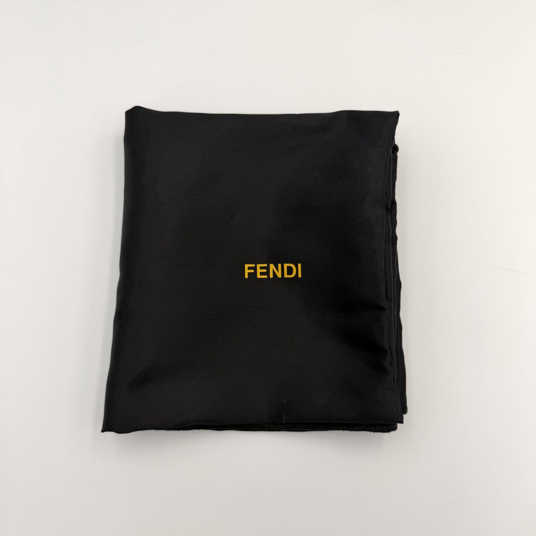 Fendi Zucca Chef Dark Brown Shoulder Bag