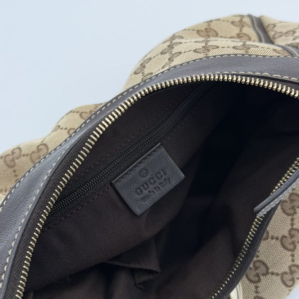 Gucci GG Canvas Abbey Brown Shoulder Bag