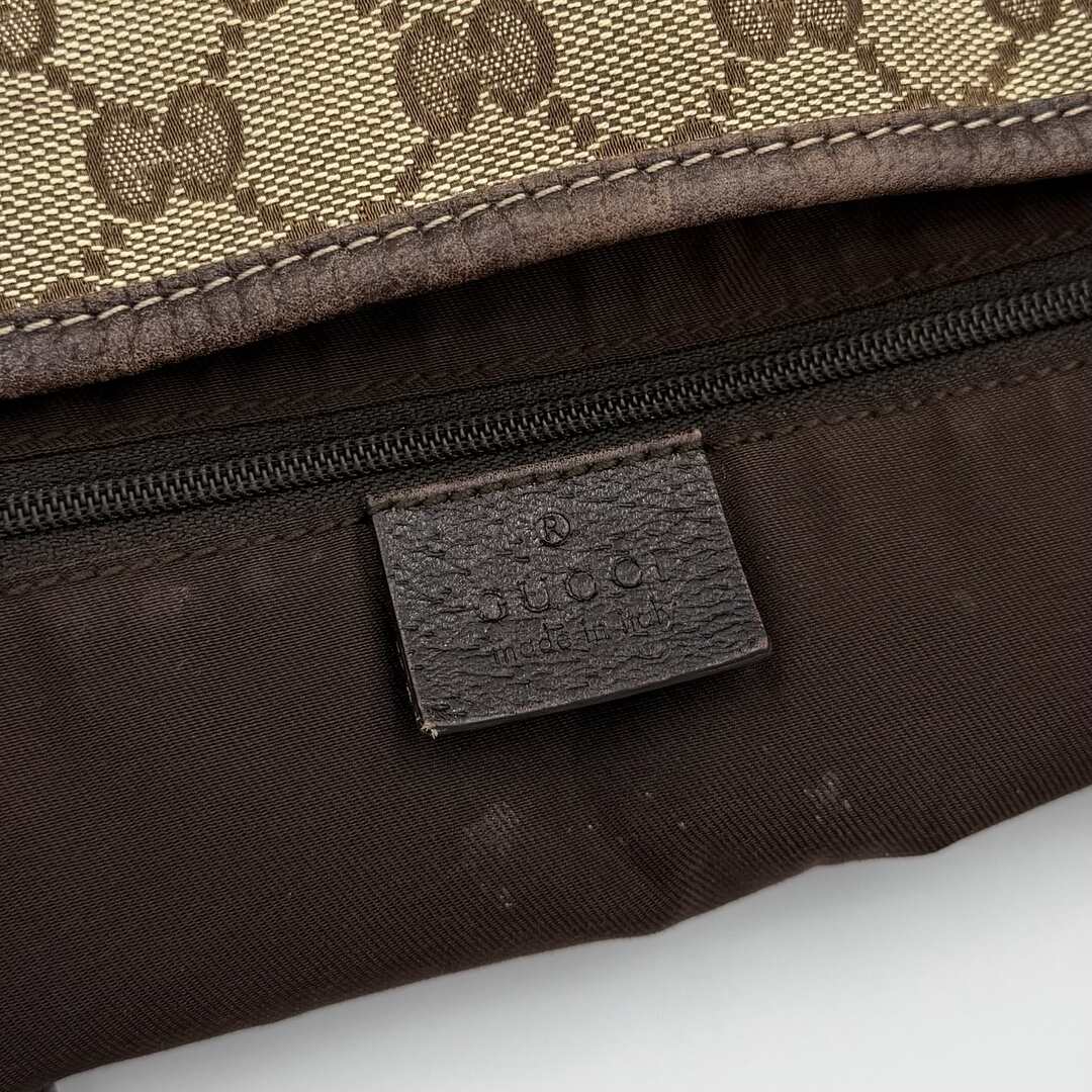 Gucci GG Canvas Princy Brown Tote Bag