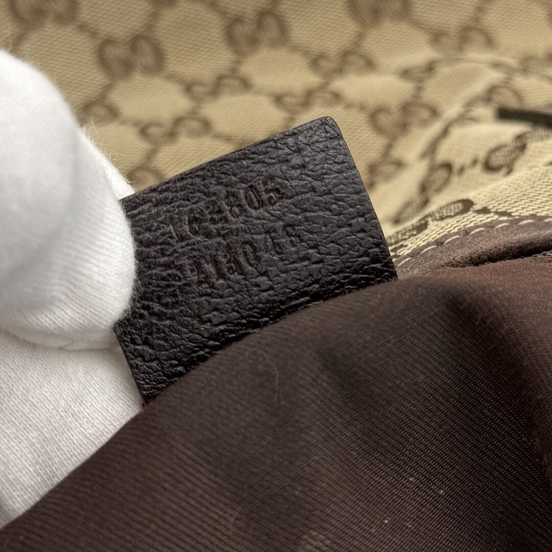 Gucci GG Canvas Princy Brown Tote Bag