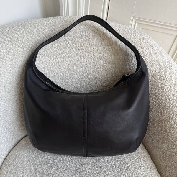 Coach Ergo Hobo Leather Black XL Shoulder Bag