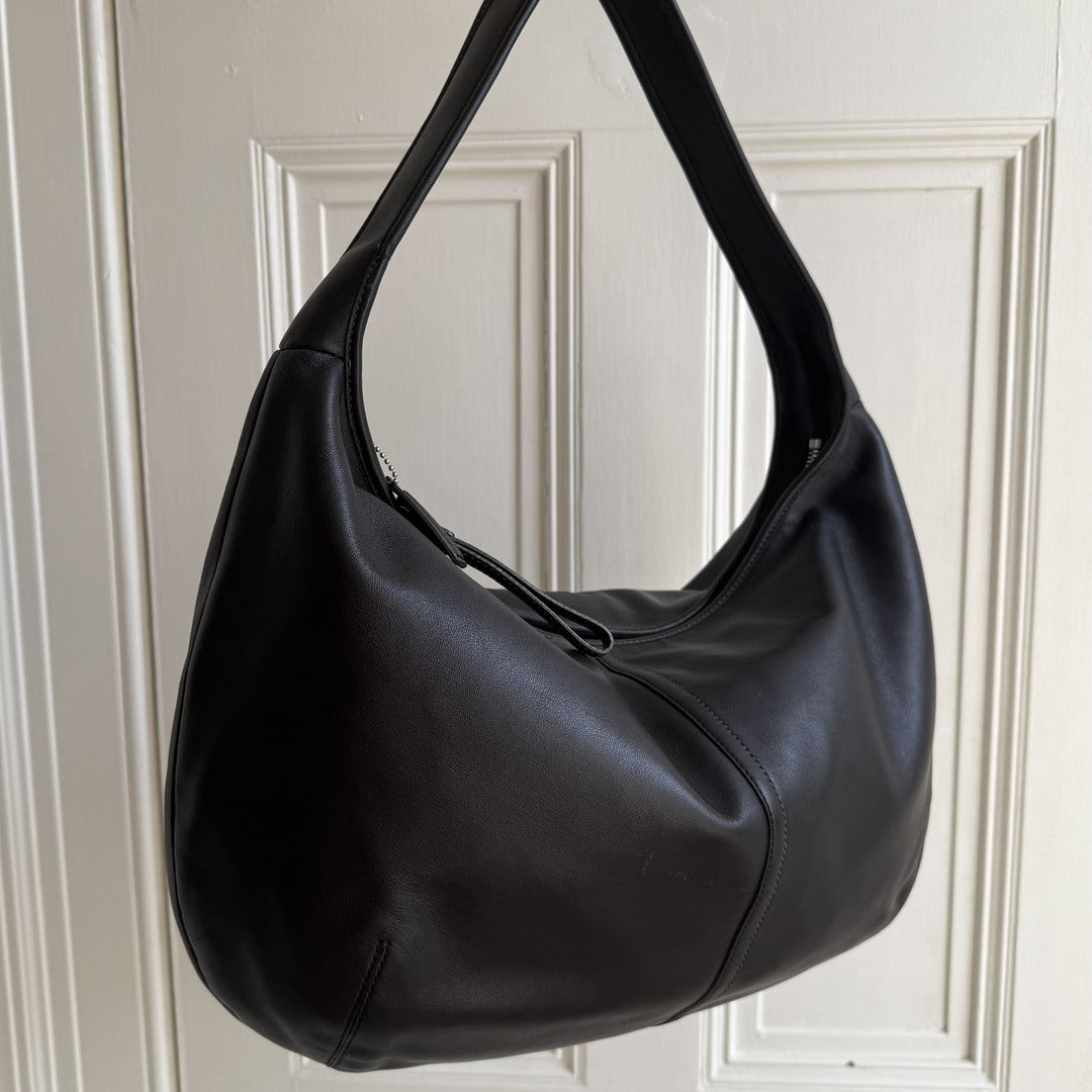 Coach Ergo Hobo Leather Black XL Shoulder Bag