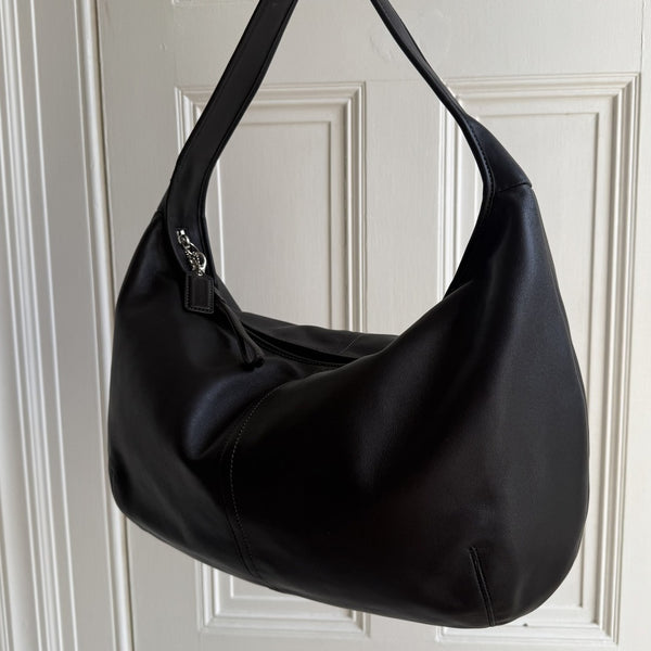 Coach Ergo Hobo Leather Black XL Shoulder Bag
