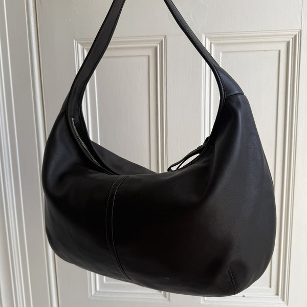 Coach Ergo Hobo Leather Black XL Shoulder Bag