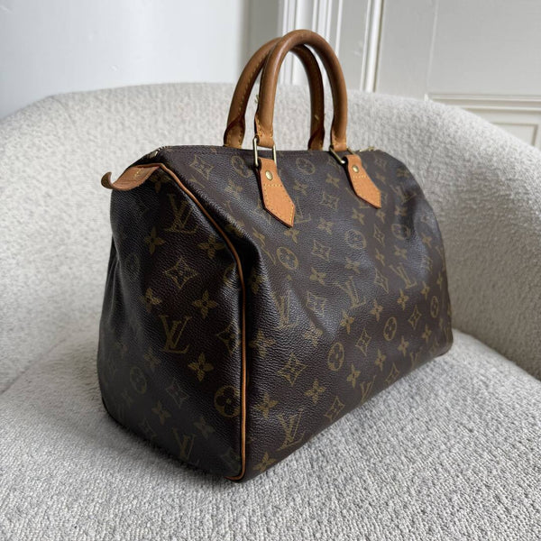 2001 Louis Vuitton Monogram Speedy 30 Handbag