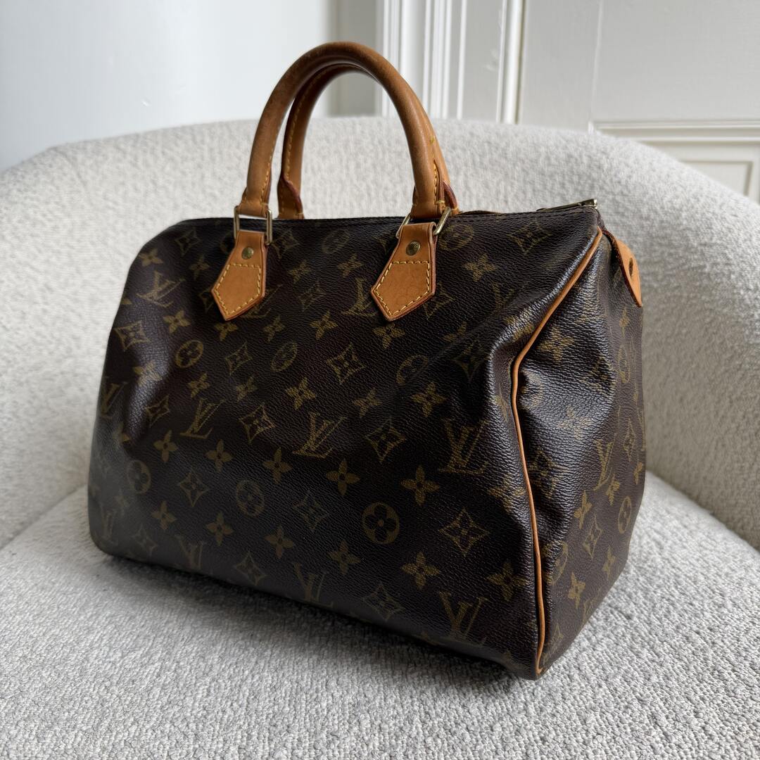 2001 Louis Vuitton Monogram Speedy 30 Handbag