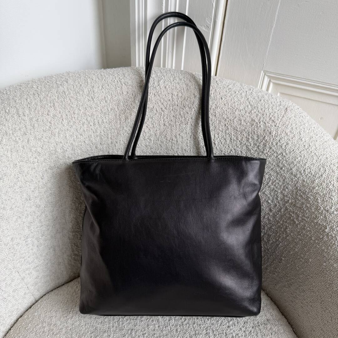 Prada Nappa Leather Black Tote Bag