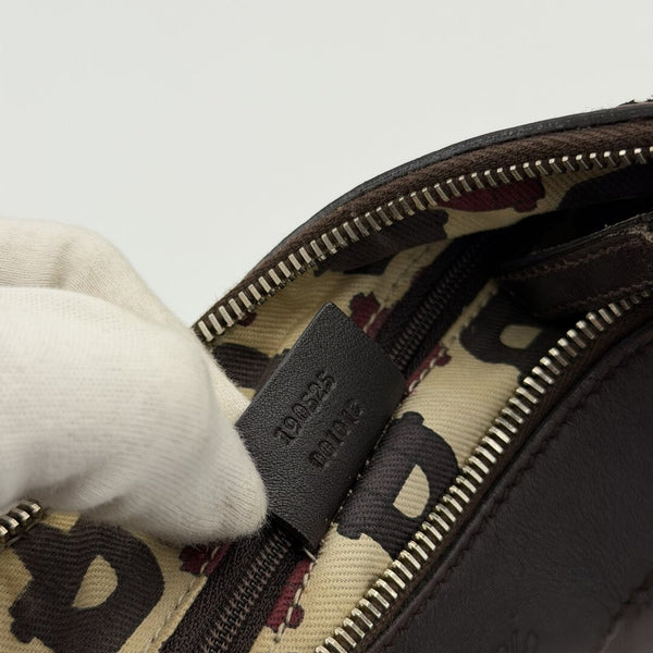 Gucci Guccissima Abbey Brown Shoulder Bag