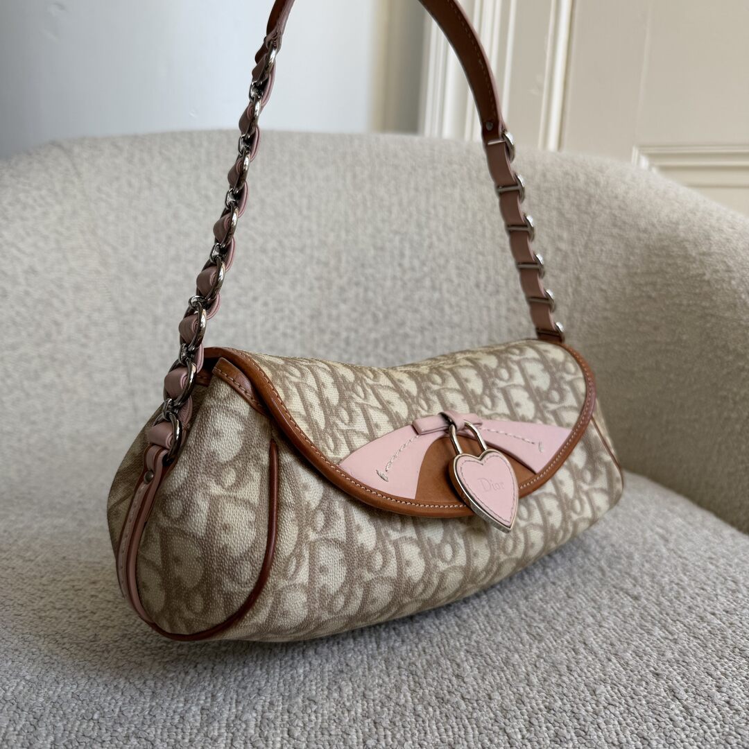 Dior Romantique Heart Trotter Pink Handbag