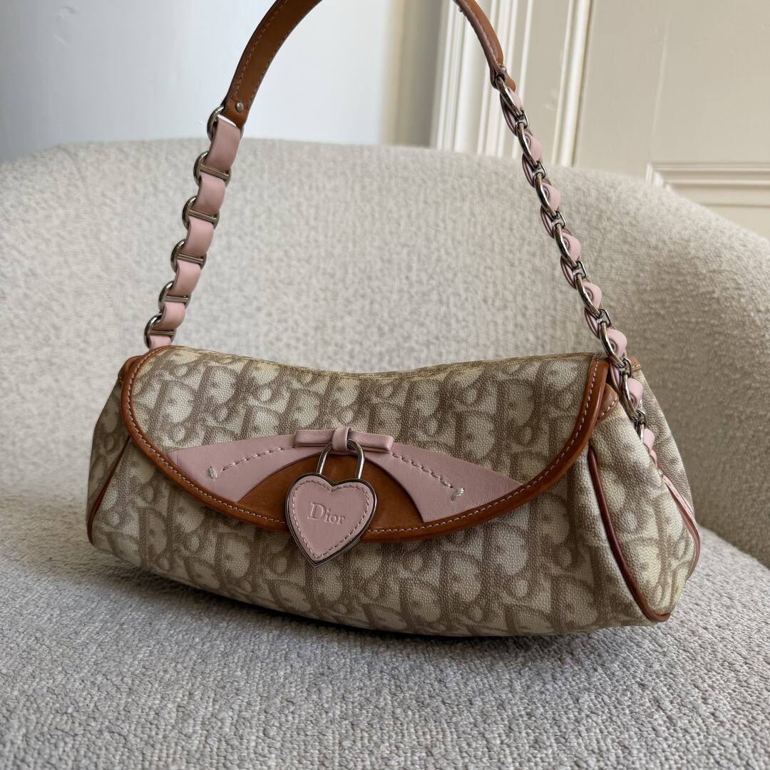 Dior Romantique Heart Trotter Pink Handbag