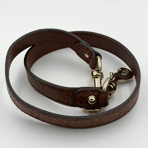 Gucci Indy Guccissima Brown Leather Shoulder Bag
