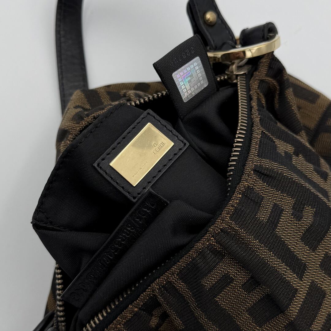 Fendi Zucca Monogram Mini Shoulder Bag