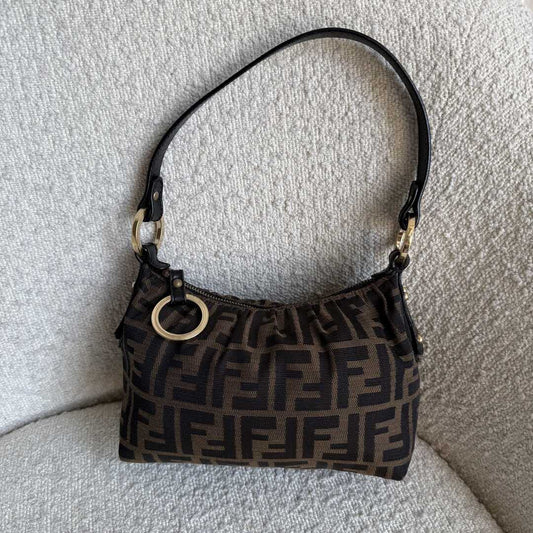 Fendi Zucca Monogram Mini Shoulder Bag