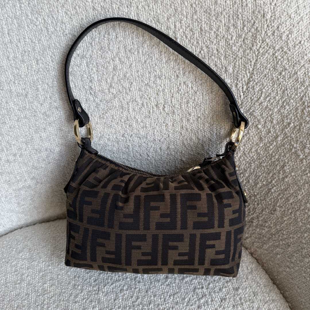 Fendi Zucca Monogram Mini Shoulder Bag