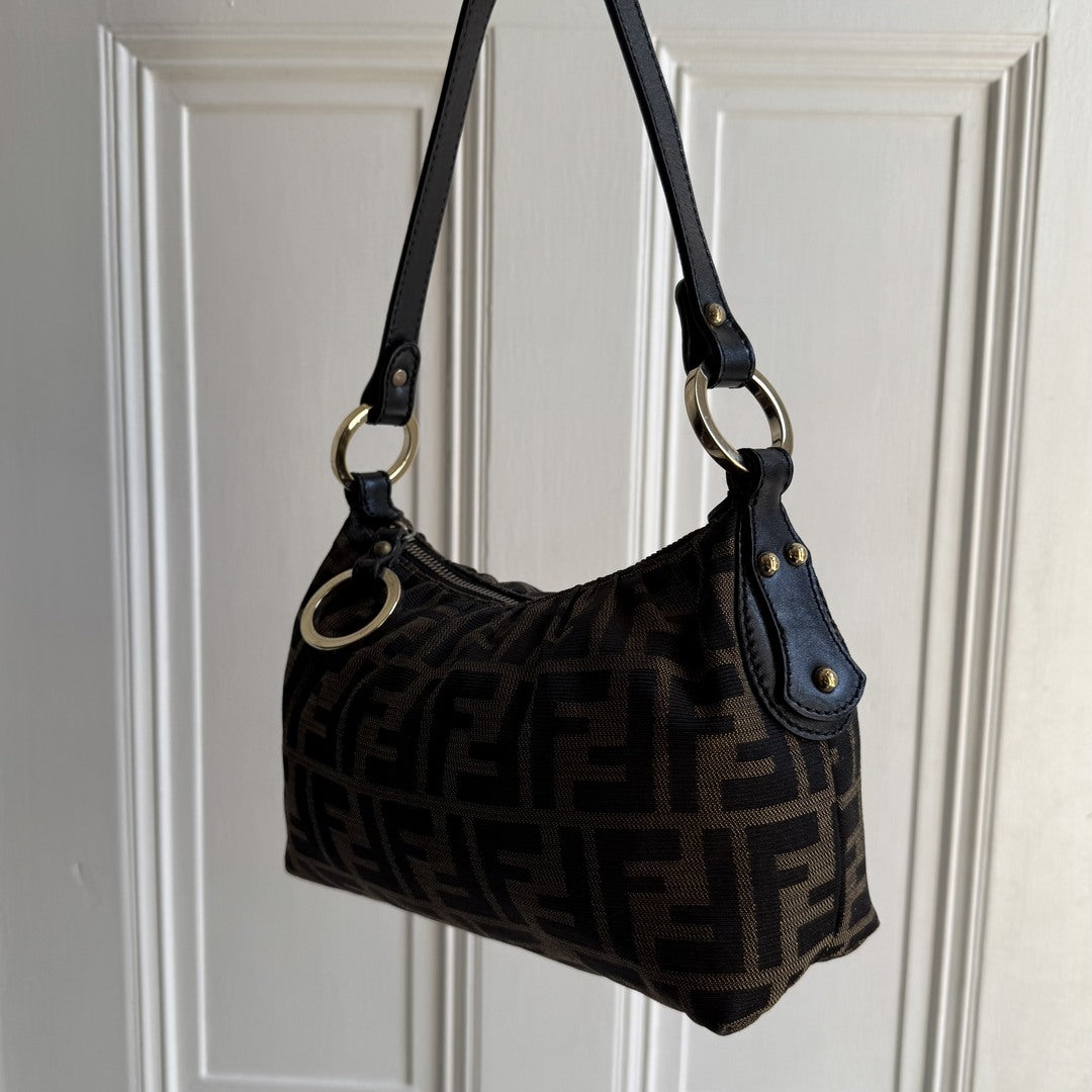 Fendi Zucca Monogram Mini Shoulder Bag