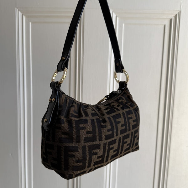 Fendi Zucca Monogram Mini Shoulder Bag