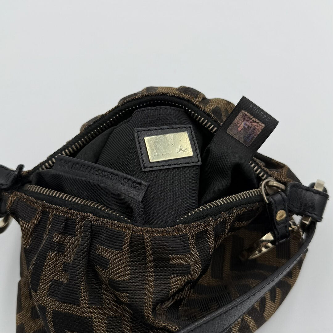 Fendi Zucca Monogram Mini Shoulder Bag