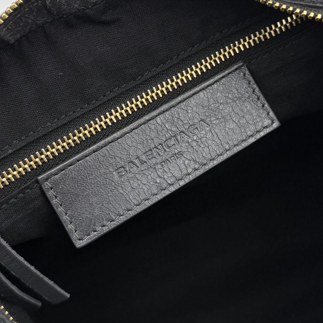2016 Balenciaga Small City Leather Grey Handbag