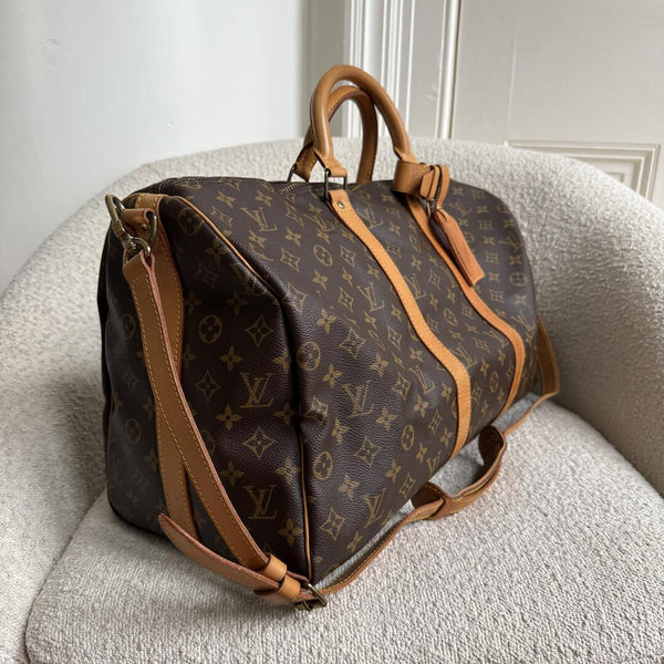 Louis Vuitton Monogram Keepall 50 Bandouliere